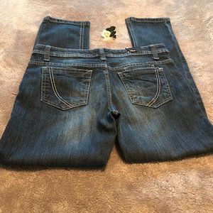 PAPER DENIM & CLOTH Jeans Distressed Cropped Sz 4/27